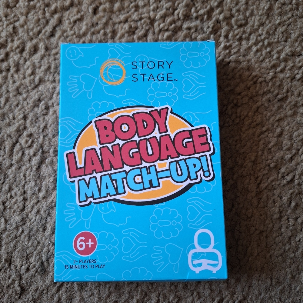 Speech Therapy Body Language Match Up Game NEW
